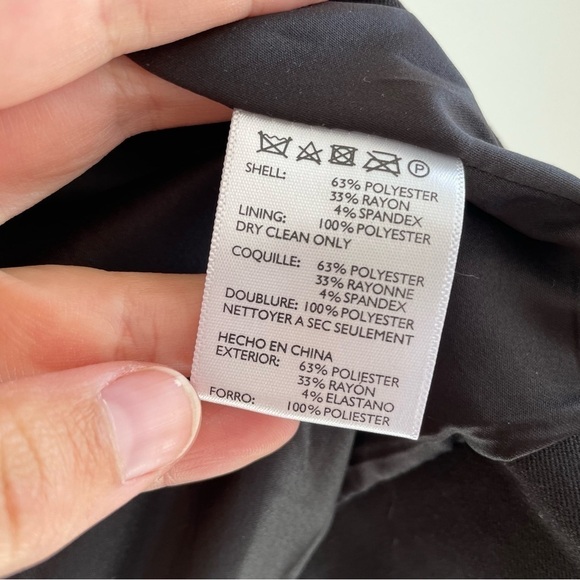 NEW NWT urban outfitters solid black blazer jacket preppy dark academia vamp M - Picture 6 of 7